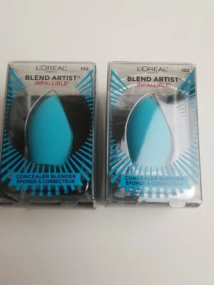 2 Pack - L'Oréal Paris Blend Artist Infallible Concealer Blender Make up Sponge  - Image 1 of 3