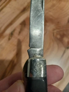 VINTAGE CAMILLUS USA ELECTRICIAN POCKET KNIFE KNIVES TOOL - Picture 1 of 9