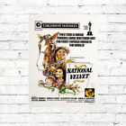 Advertising Movie Film National Velvet Racehorse - Poster Print Picture A3 Frame