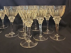 Royal Leerdam Netherland STARLIGHT Water Goblets (8) * WOW * - Picture 1 of 8