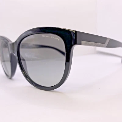 Gafas de sol Armani Exchange marco auténtico AX 4051S 815811 55 [] 18 140 MM negro Foto 1 de 4