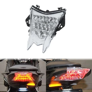 Clear LED Motorcycle Brake Turn Signals Tail Light Lamp For BMW S1000RR 09-20 - Picture 1 of 14