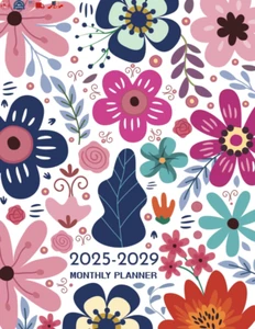 2025-2029 Monthly Planner: Two Pages Month Five-year Calendar Schedule Organizer - Picture 1 of 12