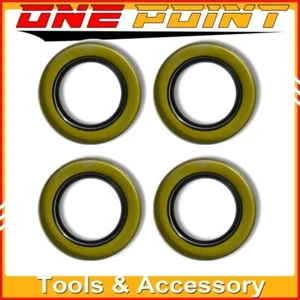 Set of 4 -2.125 x 3.376 Trailer Hub Grease Seals E-Z Lube 5200-7000lbs Axle - Picture 1 of 9