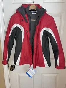 Columbia Jacket Women X-Small Ski 3 in 1 Interchange Fleece Liner Shell Snow NWT - Picture 1 of 16