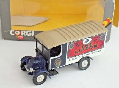 CORGI CLASSICS C284/3 RENAULT VAN THE LIPTON MINT AND BOXED   - Image 1 of 3