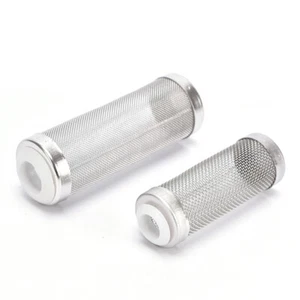 durable stainless steel filter mesh aquarium filter guard fish shrimp 12/16mm;;b - Picture 1 of 11