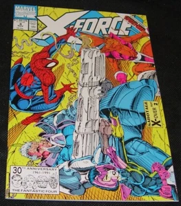 X-Force #4,1991,Sabotage x-over,Liefeld,NM- - Picture 1 of 2