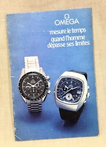 OMEGA Speedmaster 321 Chronograph Manual Brochure Proplof Seamaster 1970's OEM/ - Picture 1 of 7