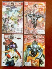 WAR OF KINGS COMIC LOT of 4, SAGA, Number 1, 1 of 4, and 2 of 6 (MARVEL 2009)