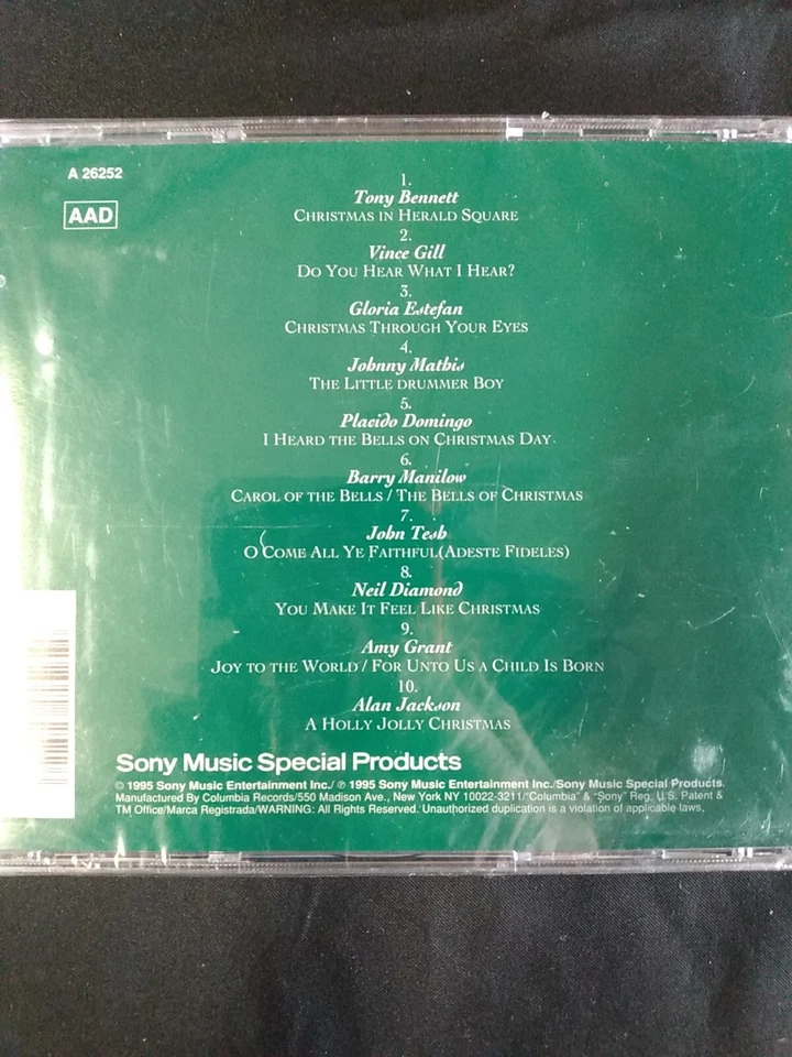 Stars Come out at Christmas CD 1995 Sony Music Compilation Bennett Mathis Grant
