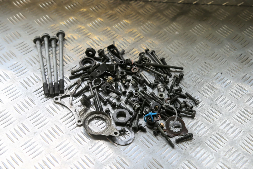 I119 1998 Yamaha YZ400F YZ 400F Hardware Grab Bag - Image 1 of 1