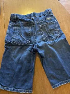 Boys Wrangler Denim Shorts Size 14 - Picture 1 of 4