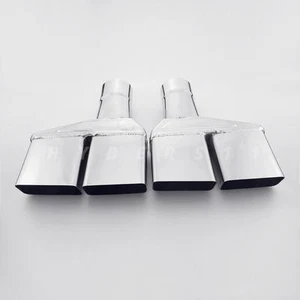 Puntas de escape cuadradas de entrada cuádruple de 2,5" para Dodge Challenger 1970/71/72/73/74 - Imagen 1 de 6