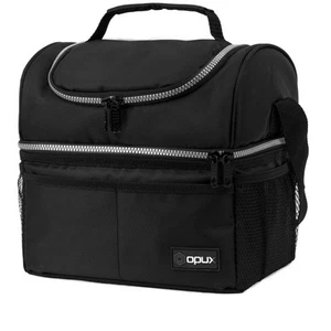 Lunch Box For Men Women, Insulated Large Lunch Bag Adult Work, Double Decker ... - Picture 1 of 9