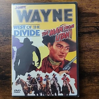 West of the Divide & The Man from Utah DVD John Wayne The Duke BRAND NEW SEALED Foto 1 de 4