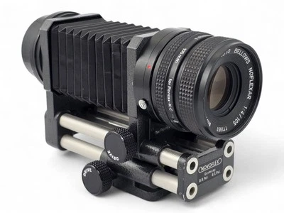 Novoflex 105mm f4 Macro Lens + Bellows Kit - Pentax PK Mount - Image 1 of 4