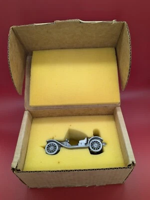 Danbury Mint Pewter 1914 Stutz Bearcat Car  Diecast Car 4.5" Long - Image 1 of 4