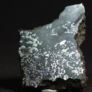 Heimisches Eisen in Basalt. Polierte Platte. Ozernaya Mt., Putoran Plateau, Russland - Bild 1 von 4