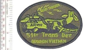 US Army Vietnam 1ère division de cavalerie 51e transport Det voiture de réparation d'avion