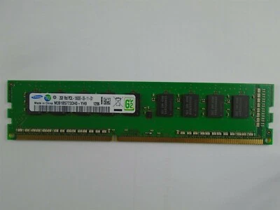 Samsung 2GB 1Rx8 PC3L-10600E DDR3 1333MHz Unbuffered ECC Memory Module - Image 1 of 2