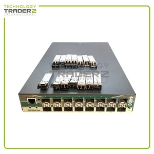 EMC PMN4400 16-Port Network Switch 007-000192-002 W/ 14x Transceivers 869476 - Picture 1 of 4