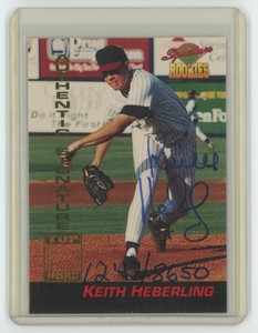 1994 Signature Rookies Keith Heberling Auto .  1247/8650 #7