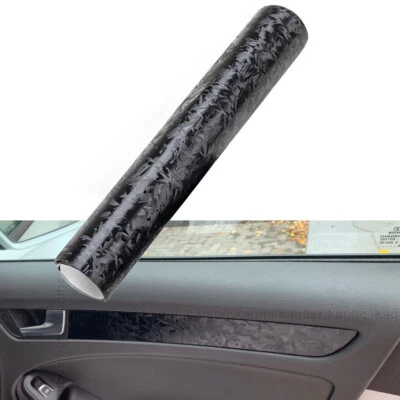 Calcomanías adhesivas de fibra de carbono mate película de vinilo forjado 3D para envolver motocicletas automóviles Foto 1 de 4