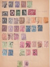 Romania 1900-1926 group of 100 stamps mostly USED on page, 4 scans