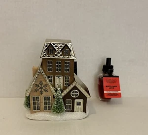 Bath & Body Works Feriendorf Projektor Plug-in & Winter Candy Apple Nachfüller - Bild 1 von 8