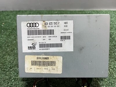 Unidad de radio control Audi A3 Siris 2006 2007 2008 OEM 8E0035593F Foto 1 de 2