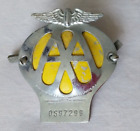 AA METAL CAR BADGE    (Looking very old and worn)   No OS97299