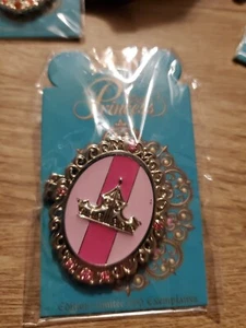 Disney Pin Disneyland Paris DLP Princess Symbol Hinged Locket Pin Aurora LE600 - Picture 1 of 3