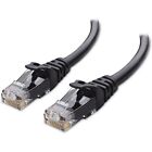 Cat 6 - 50Ft  10Gbps Snagless High Speed RJ45 Long Ethernet Cable - Black