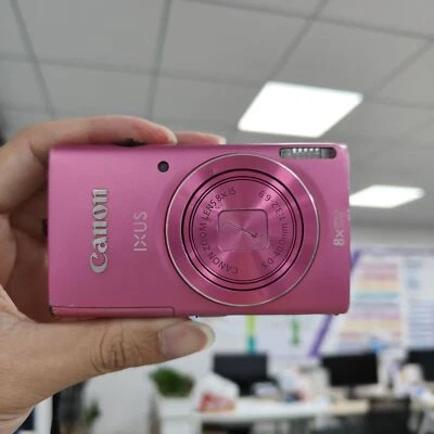 Canon IXUS 140 Pink 16.0MP Digital Camera 8x Optical Zoom Portable Beauty - Image 1 of 4