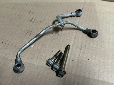 Juego de tubos de línea cruzada de aceite de motor Honda GL1200 86 Goldwing OEM GL1200I -38 Foto 1 de 3