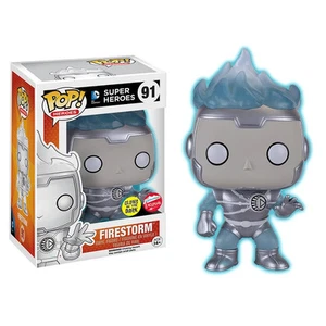 Funko Pop!: DC 2016 SDCC FIRESTORM (LINTERNA BLANCA) (BRILLA EN LA OSCURIDAD) (#91) EN MANO - Imagen 1 de 1