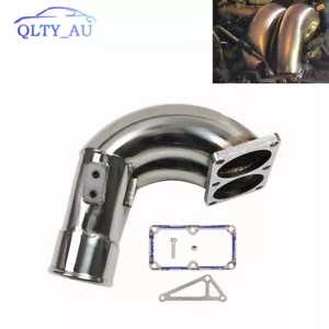3.5" Raw Intake Elbow For 07.5-18Dodge 6.7L Cummins Turbo Diesel Stainless Steel - Picture 1 of 11