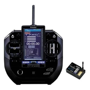 Futaba T7XC Car Stick Type Radio Controller R334SBS-E & Li-Fe 7ch 2.4GHz NEW - Picture 1 of 5