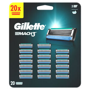 Cuchillas de afeitar originales Gillette Mach 3 cuchillas 4-24-48-96 piezas - nuevas sin embalaje original