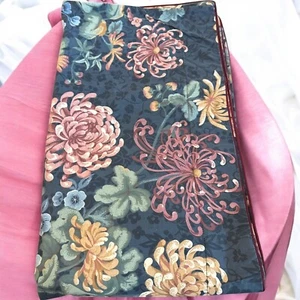 Vintage Wamsutta Blue Floral King Pillow Sham Country Cottage Chic Farmhouse - Picture 1 of 6