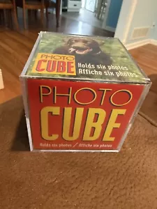 6 Sided Photo Cube for 3.5 x 3.5 Photos - Acrylic Cube - MCS - Picture 1 of 2