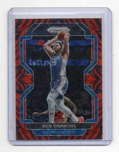 21-22 Prizm Choice Tiger Stripes Ben Simmons - Bild 1 von 2