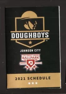Johnson City Doughboys--Orario tascabile 2021--Unione di credito TVA--Appalchian - Foto 1 di 2