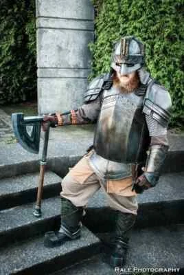 The Hobbit -Erebor Dwarf Armour Knight Medieval Armor Costume Halloween Cosplay  - Image 1 of 4