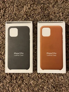Funda de cuero Apple iphone 11 pro - Elige tu color - Imagen 1 de 9