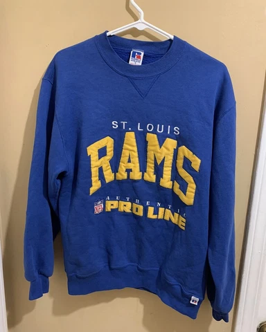 Vintage Saint Louis Rams Pro Line Mens Medium Sweater Cover