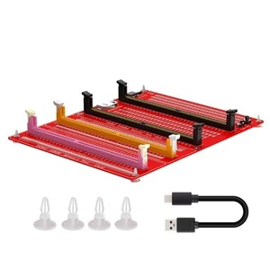 Desktop Memory Test Card Computer DDR3/4/5 UDIMM/RDIMM With LED Indicators - Afbeelding 1 van 10