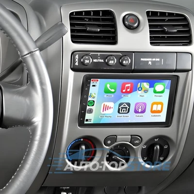 Radio estéreo automática Android 15 navegación reproductor GPS para GMC Canyon Carplay 2004-2012 Foto 1 de 4