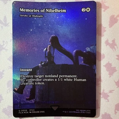 MTG Memories of Nibelheim - Stroke of Midnight - Foil - Showcase, Final Fantasy - Image 1 of 4